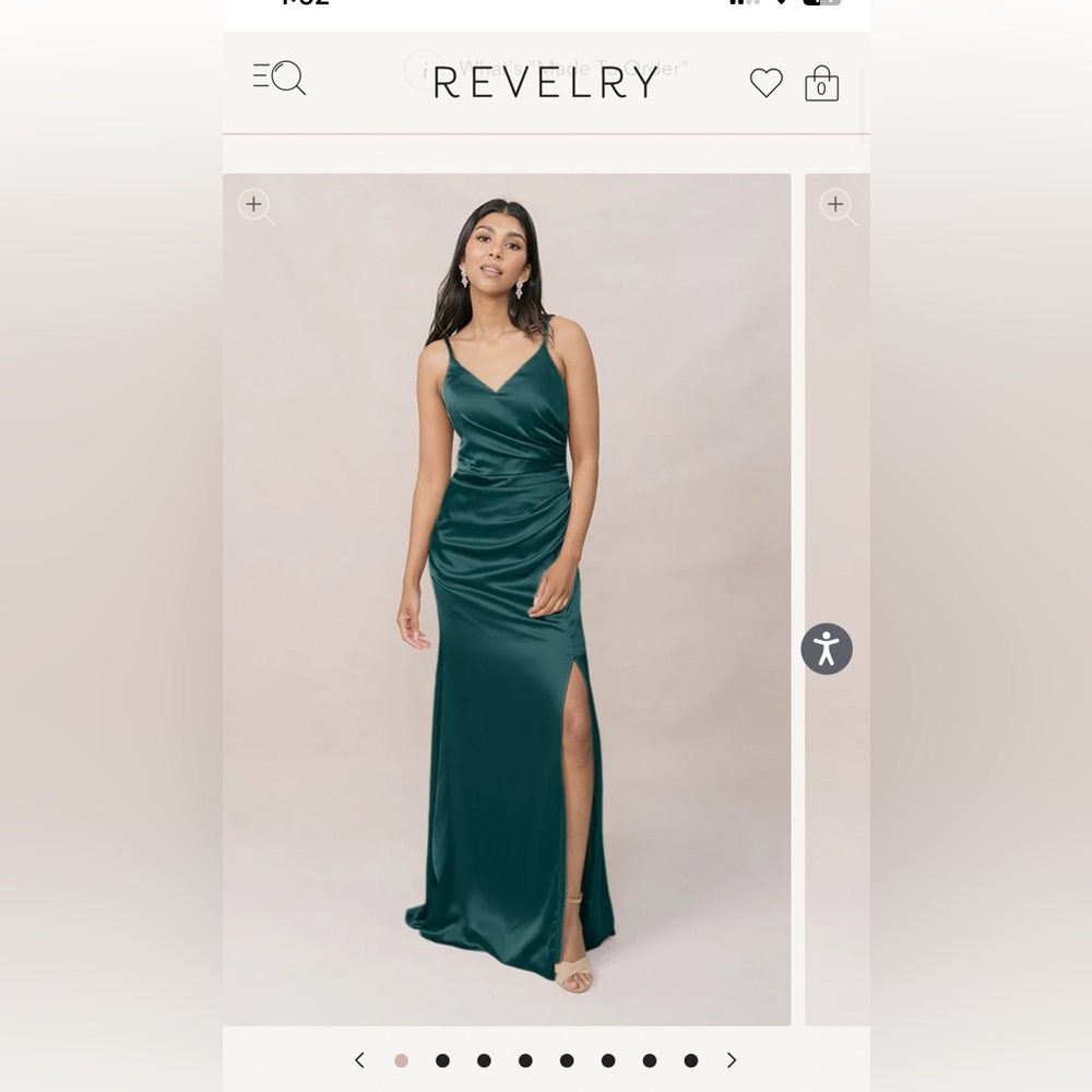 Revelry Teal Maxi Dress
